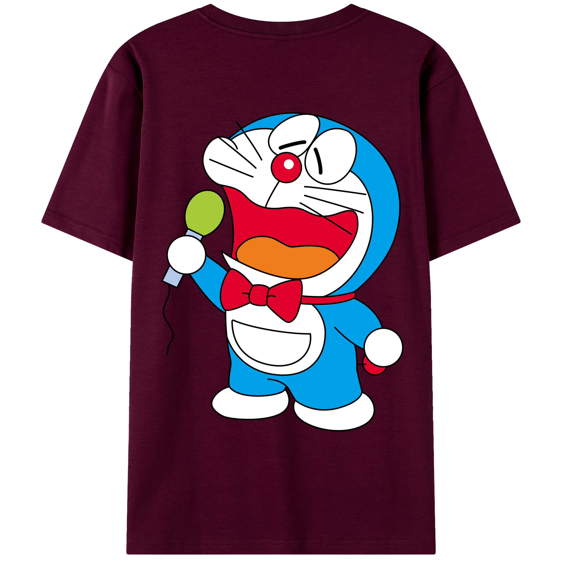 （画像用） ドラえもん Doraemon レディース半袖Tシャツ(バックプリント)
